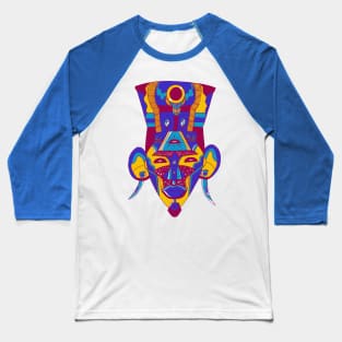 Triad African Mask 6 Baseball T-Shirt